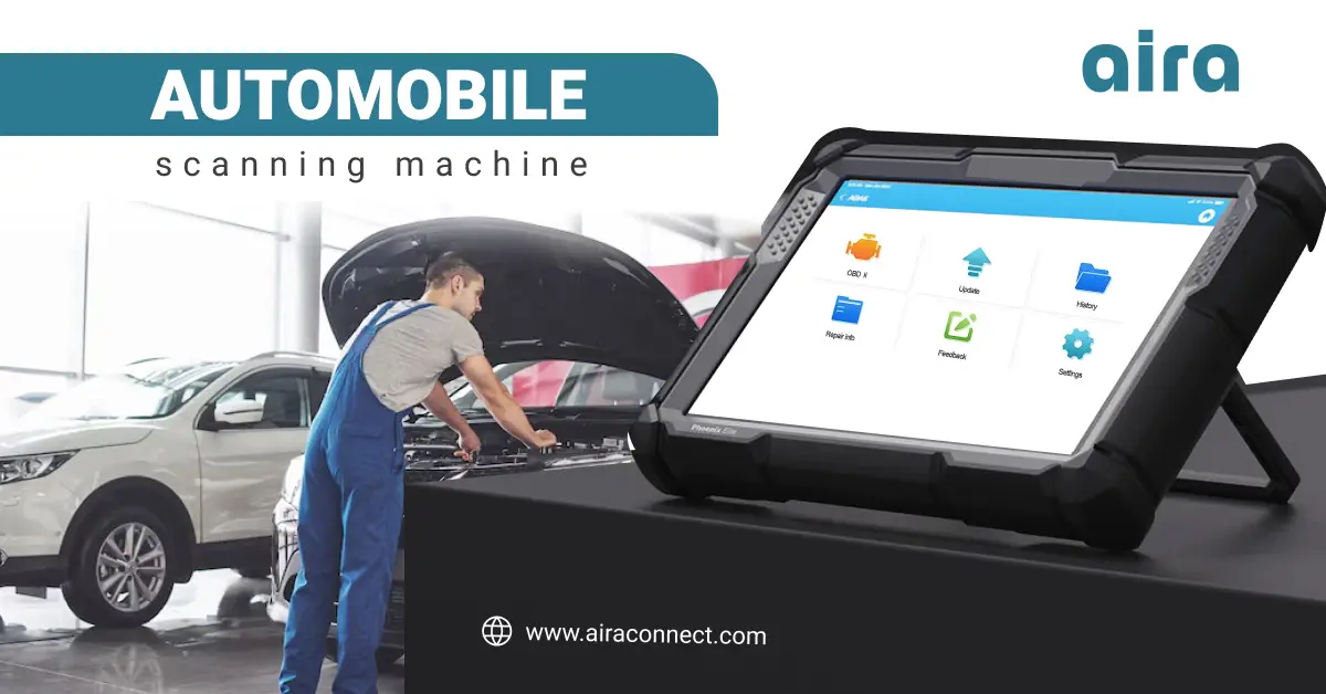 automobile scanning machine